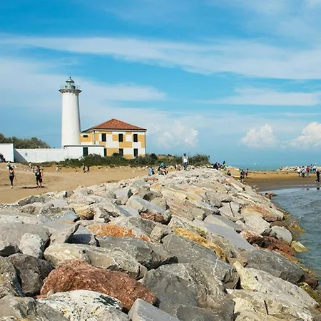 Bright Garden Near The Sea Bibione